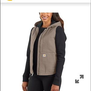 NWOT Carhartt Duck Hooded Insulated Vest